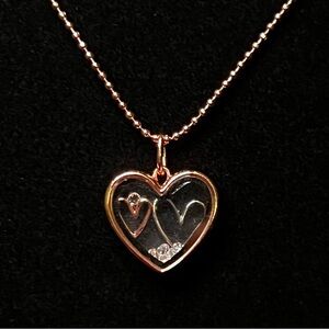 Origami Owl Heart Living Locket Necklace